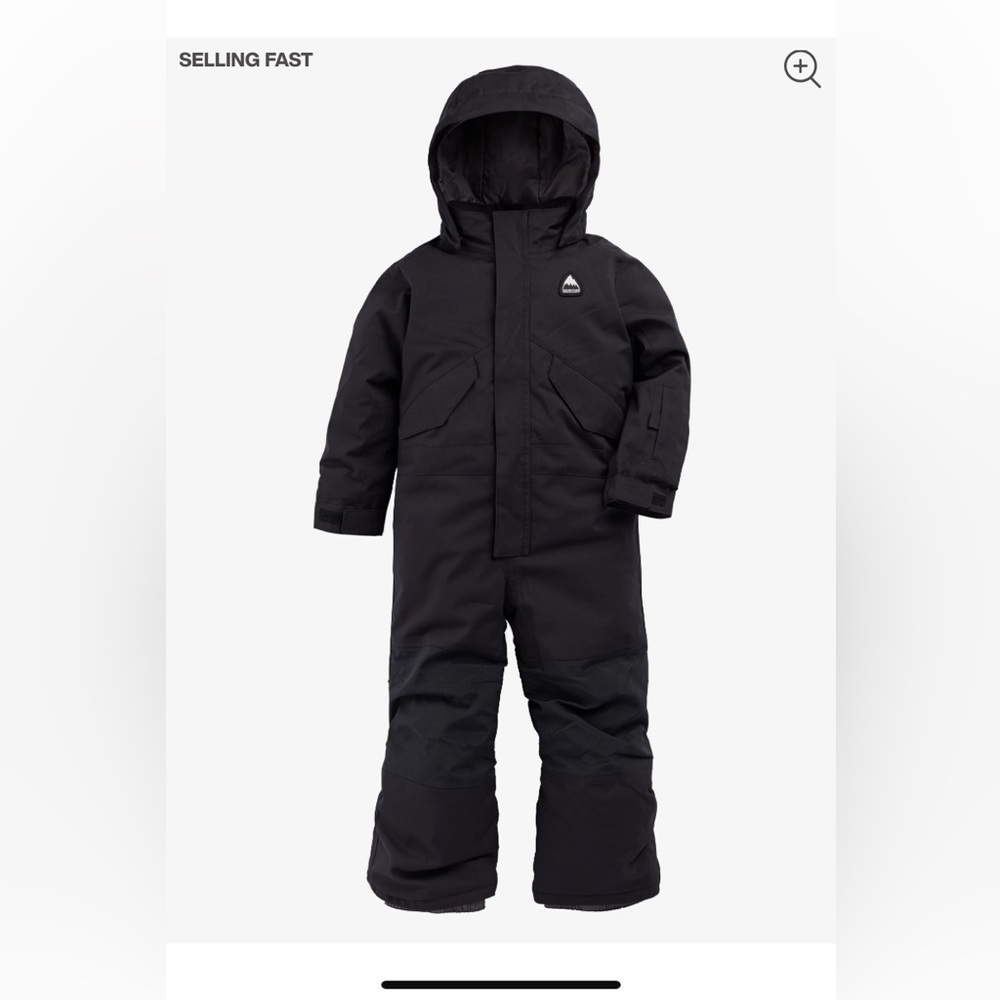 Burton toddler one piece snow suit